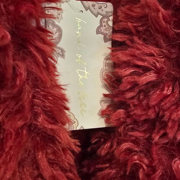 NWT Sz S Band of the Free Faux Fur Jacket - Picture 4 of 5